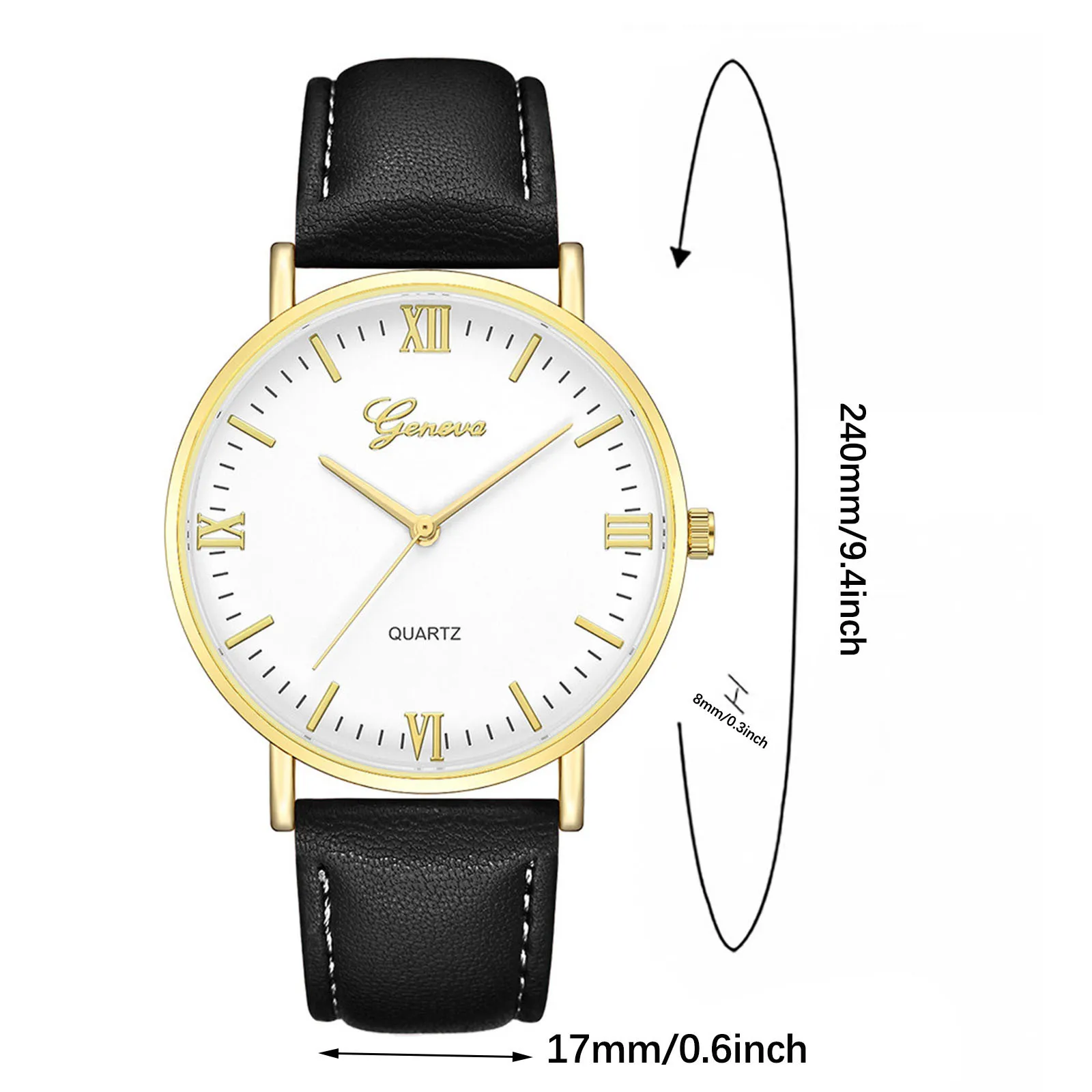 Men and women with the same paragraph simple fashion all-match Geneva belt watch classic hot-selling luxury stainless steel L58
Men and women with the same paragraph simple fashion all-match Geneva belt watch classic hot-selling luxury stainless steel L58