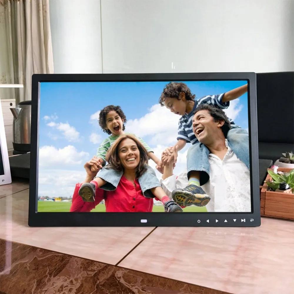 EU/US Plug 17 Inch HD Digital Photo Frame Electronic Album Front Touch Buttons Multi-language LED Screen Pictures Music Video
EU/US Plug 17 Inch HD Digital Photo Frame Electronic Album Front Touch Buttons Multi-language LED Screen Pictures Music Video