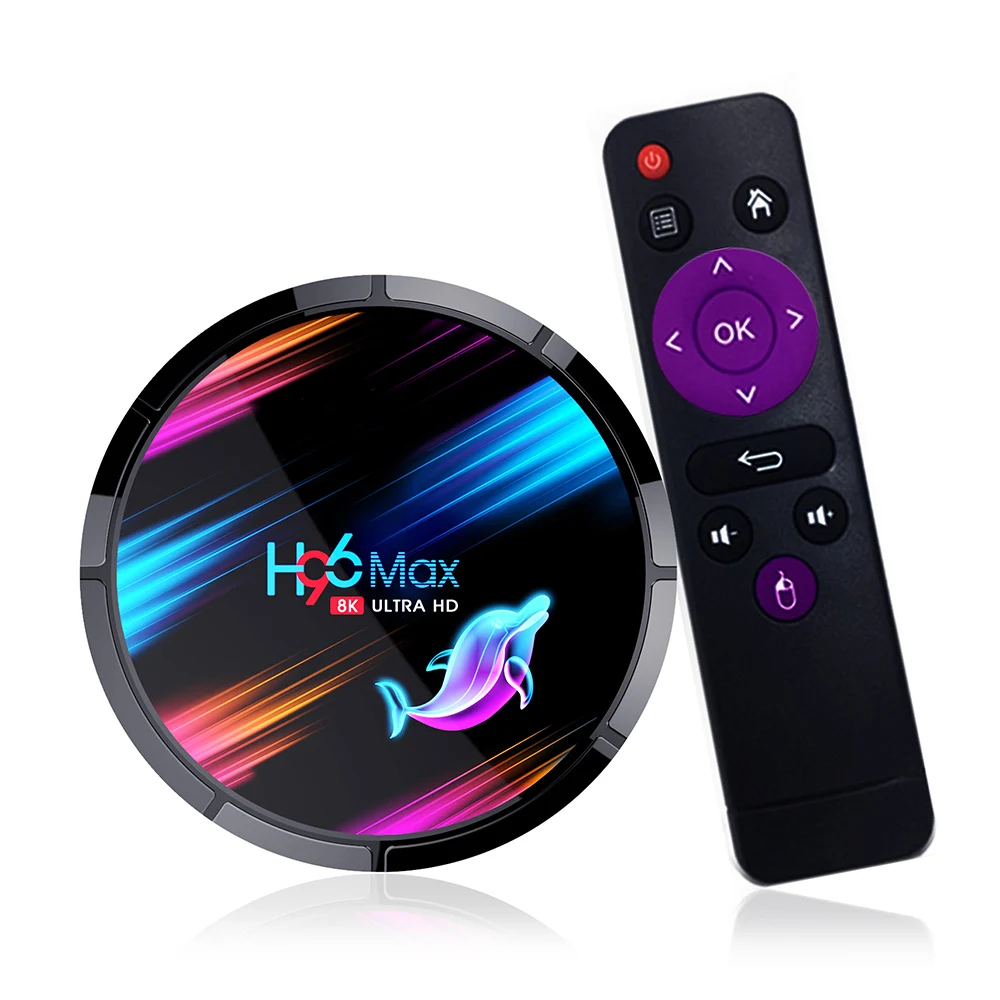 ТВ-приставка Amlogic S905X3, Android 9,0, 64 бит, четырехъядерный, Wi-Fi + BT4.0 HD 8K, 4 Гб + 32 ГБ/64 Гб/128 ГБ, Смарт ТВ-приставка
ТВ-приставка Amlogic S905X3, Android 9,0, 64 бит, четырехъядерный, Wi-Fi + BT4.0 HD 8K, 4 Гб + 32 ГБ/64 Гб/128 ГБ, Смарт ТВ-приставка