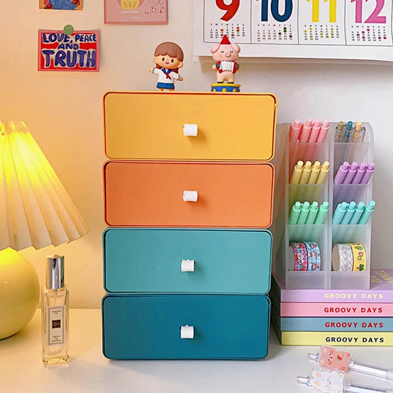 Morandi Color Desktop Drawer Storage Box Multi-layer Drawer Shelf Finishing Box Multifunctional Cosmetic Storage Box
Morandi Color Desktop Drawer Storage Box Multi-layer Drawer Shelf Finishing Box Multifunctional Cosmetic Storage Box