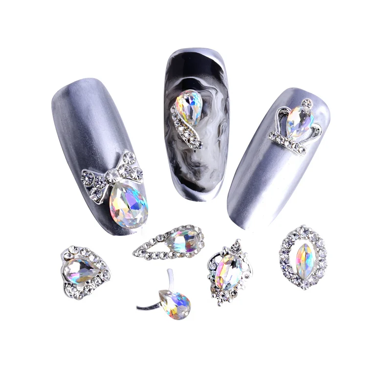 10 pieces of new manicure diamond alloy zircon jewelry metal inlaid diamond crown bride diamond nail decoration super flash rhin
10 pieces of new manicure diamond alloy zircon jewelry metal inlaid diamond crown bride diamond nail decoration super flash rhin