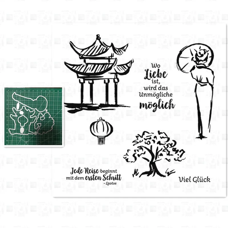 Pavilion Metal Cutting Dies and Stamps for DIY Scrapbooking Photo Album Decorative Embossing DIY Paper Cards Cut Die 2021
Pavilion Metal Cutting Dies and Stamps for DIY Scrapbooking Photo Album Decorative Embossing DIY Paper Cards Cut Die 2021