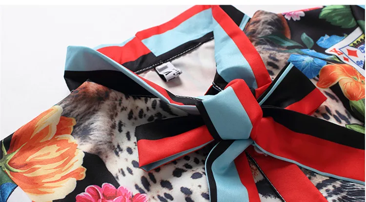 Runway Designer Back Lion Floor-Length Maxi Dress 2020 Fall Women Bow Tie Collar Hit Color Flower Printing Swing Pleated Dress
Runway Designer Back Lion Floor-Length Maxi Dress 2020 Fall Women Bow Tie Collar Hit Color Flower Printing Swing Pleated Dress
