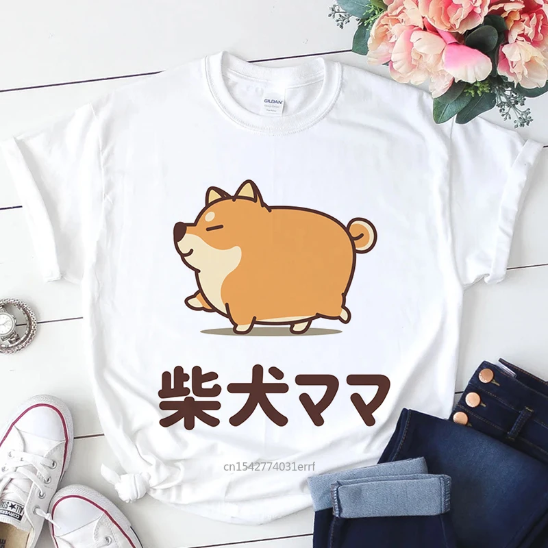 Women Moda Korean Tshirt Summer Shiba Inu Kawaii Graphic Print T-shirt Tee Harajuku Aesthetic Tops
Women Moda Korean Tshirt Summer Shiba Inu Kawaii Graphic Print T-shirt Tee Harajuku Aesthetic Tops