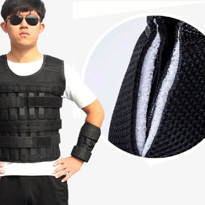 20kg Weighted Vest Adjustable Loading Weight Jacket Exercise Weightloading Vest Boxing Training Waistcoat BMF88
20kg Weighted Vest Adjustable Loading Weight Jacket Exercise Weightloading Vest Boxing Training Waistcoat BMF88