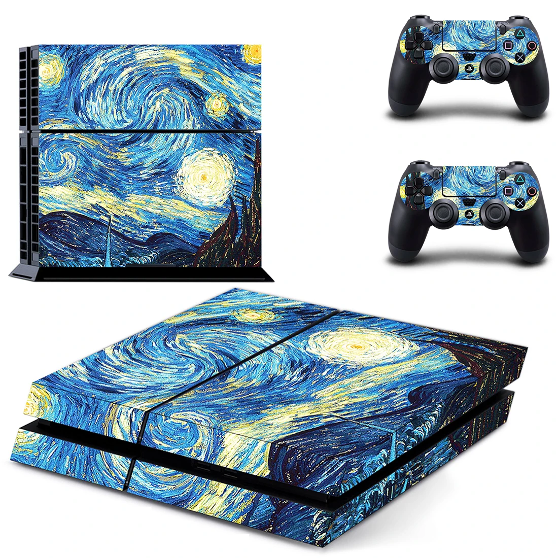 Painting Style PS4 Skin Sticker for Playstation 4 Console & 2 Controllers Decal Vinyl Protective Skins Style 1
Painting Style PS4 Skin Sticker for Playstation 4 Console & 2 Controllers Decal Vinyl Protective Skins Style 1