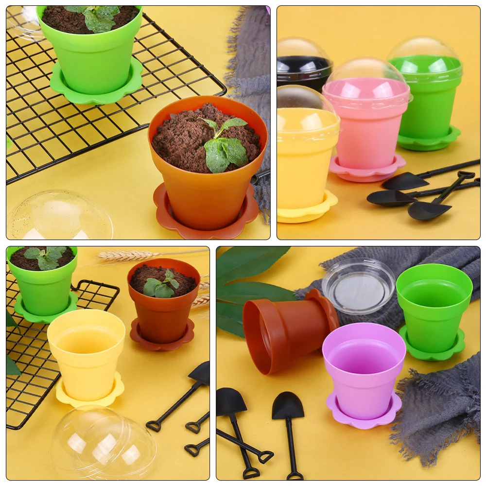 50 Sets Plant Container Cups Flower Pot Planting Containers Cups DIY Cupcake Cup
50 Sets Plant Container Cups Flower Pot Planting Containers Cups DIY Cupcake Cup