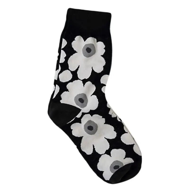 Women Sweet Floral Crew Socks Contrast Color Harajuku Cotton Mid Tube Hosiery 649C
Women Sweet Floral Crew Socks Contrast Color Harajuku Cotton Mid Tube Hosiery 649C