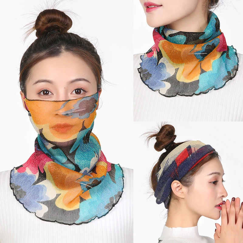Spring Summer Chiffon Neck Collar Scarf Women Head Thin Sunscreen Variety Small Silk Anti-UV Scarf Mask Multi-Function Scarf
Spring Summer Chiffon Neck Collar Scarf Women Head Thin Sunscreen Variety Small Silk Anti-UV Scarf Mask Multi-Function Scarf