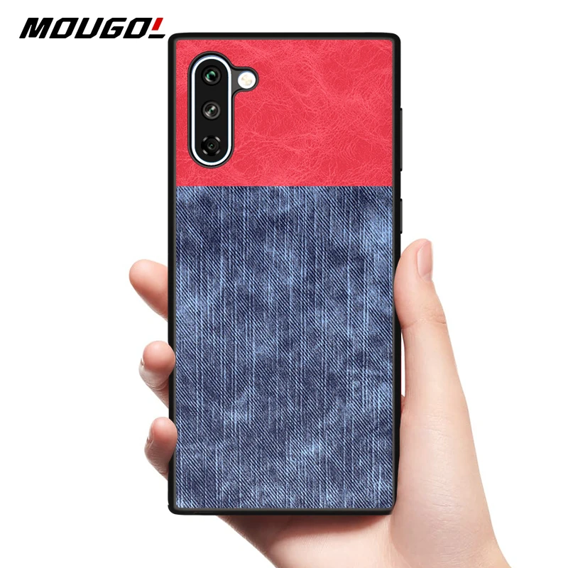 For Samsung Note 10 Plus Ultra Case Shockproof Back Cover Denim Cloth Fabric Silicone Soft Edge Protect Case For Samsung Note 10
For Samsung Note 10 Plus Ultra Case Shockproof Back Cover Denim Cloth Fabric Silicone Soft Edge Protect Case For Samsung Note 10