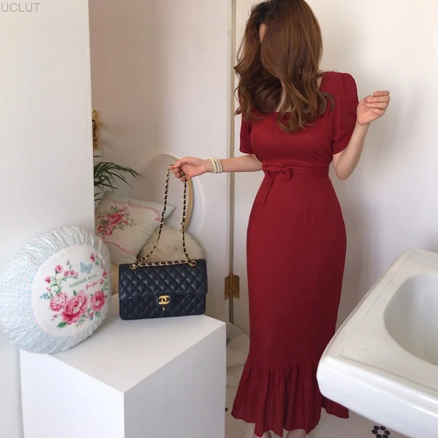 temperament Ruffle minority spring slender square fishtail South dress French show collar Korea loose and Chic summer French min
temperament Ruffle minority spring slender square fishtail South dress French show collar Korea loose and Chic summer French min