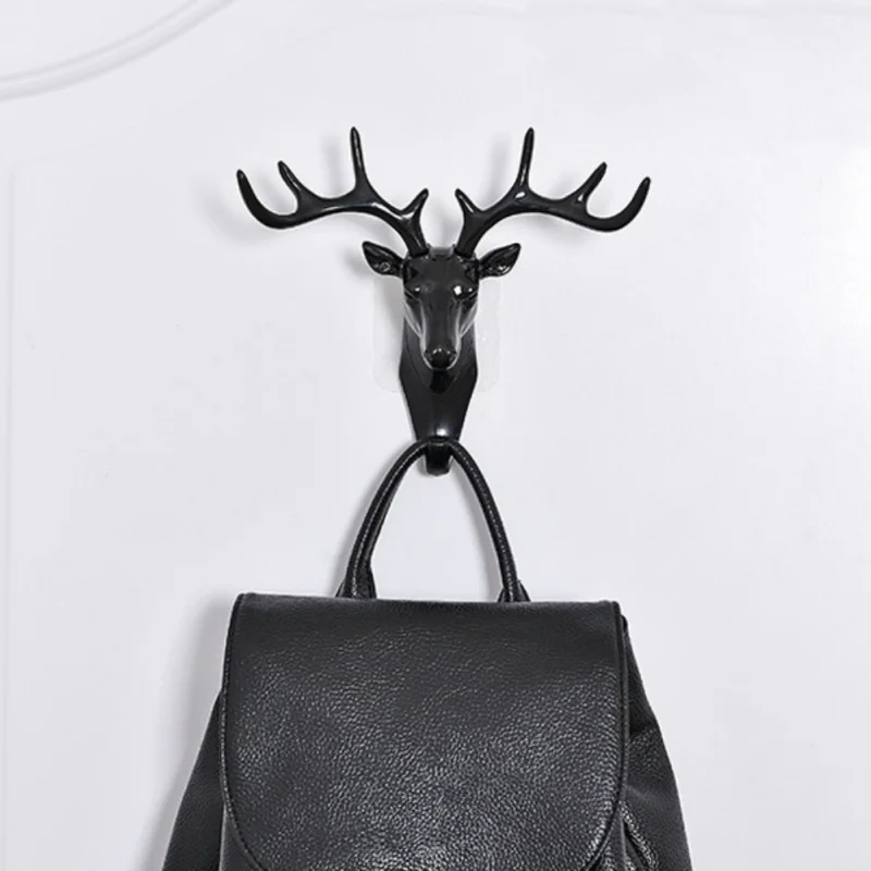 Resin Hooks Creative Antlers Home Decoration Personalized Animal Deer Head Wall Hooks Perforated Towel Wall Hooks Home Storage 
Resin Hooks Creative Antlers Home Decoration Personalized Animal Deer Head Wall Hooks Perforated Towel Wall Hooks Home Storage