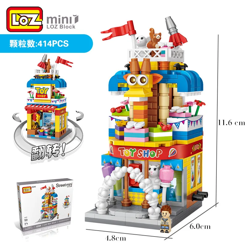 Mini Blocks City View Bridal Shop Coffee Bread Retail Store Building Block Model Brick Toys For Children
Mini Blocks City View Bridal Shop Coffee Bread Retail Store Building Block Model Brick Toys For Children