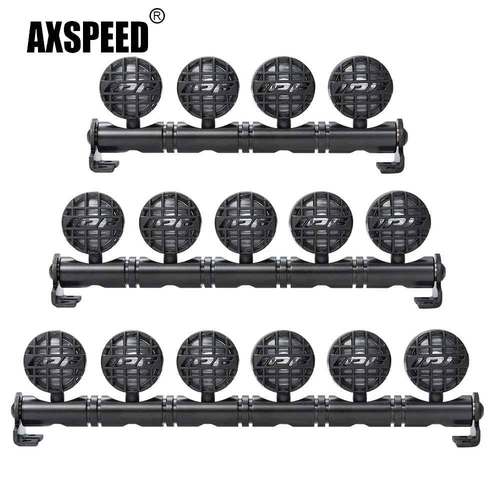 AXSPEED 4/5/6 Bright LED Light Lamp Bar Set for Axial SCX10 II Wraith TRX-4 1/10 RC Model Car Truck Parts
AXSPEED 4/5/6 Bright LED Light Lamp Bar Set for Axial SCX10 II Wraith TRX-4 1/10 RC Model Car Truck Parts