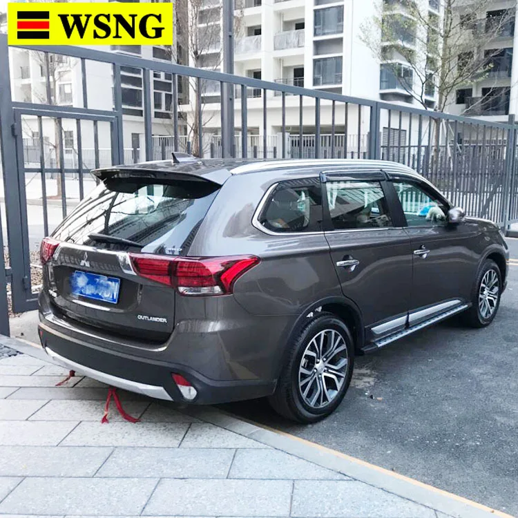 Неокрашенный спойлер из АБС пластика для Mitsubishi Outlander 2013 2014 2015 2016 2017 2018|Спойлеры и