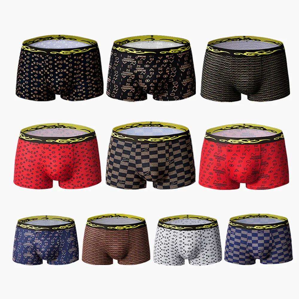 4pcs Boxer Shorts Underpants man Men's Panties Men Boxer Underwear Cotton for Male Couple Sexy Set ICCLEK Large Size Lot Soft
4pcs Boxer Shorts Underpants man Men's Panties Men Boxer Underwear Cotton for Male Couple Sexy Set ICCLEK Large Size Lot Soft