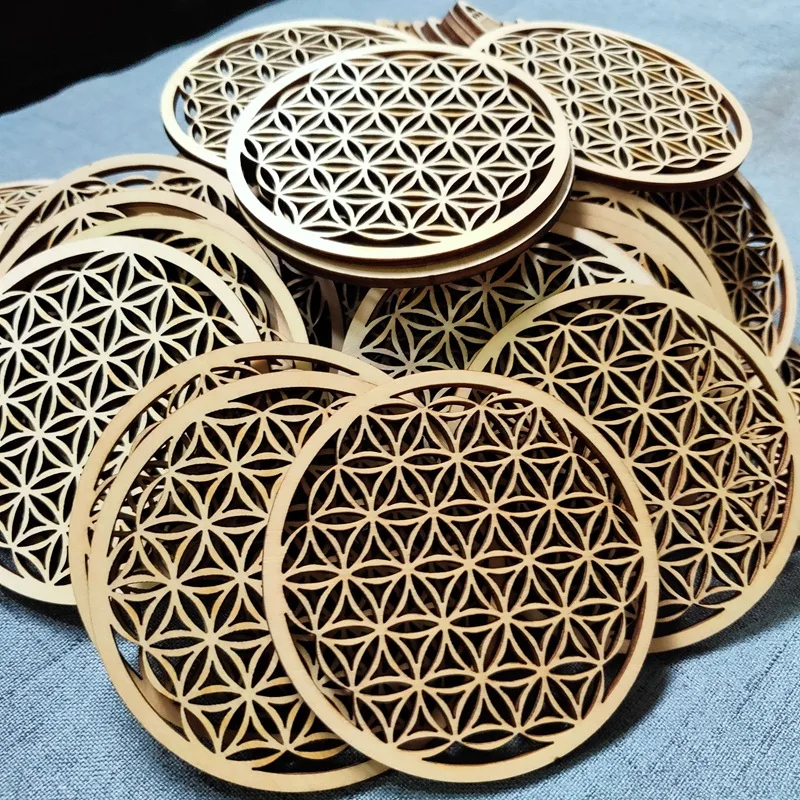 Wood Round Edge Circles Carved Coaster New Chakra Flower of life Natural Symbol Tea Coffee Mug Pad Placemat Home Kitchen Decor
Wood Round Edge Circles Carved Coaster New Chakra Flower of life Natural Symbol Tea Coffee Mug Pad Placemat Home Kitchen Decor