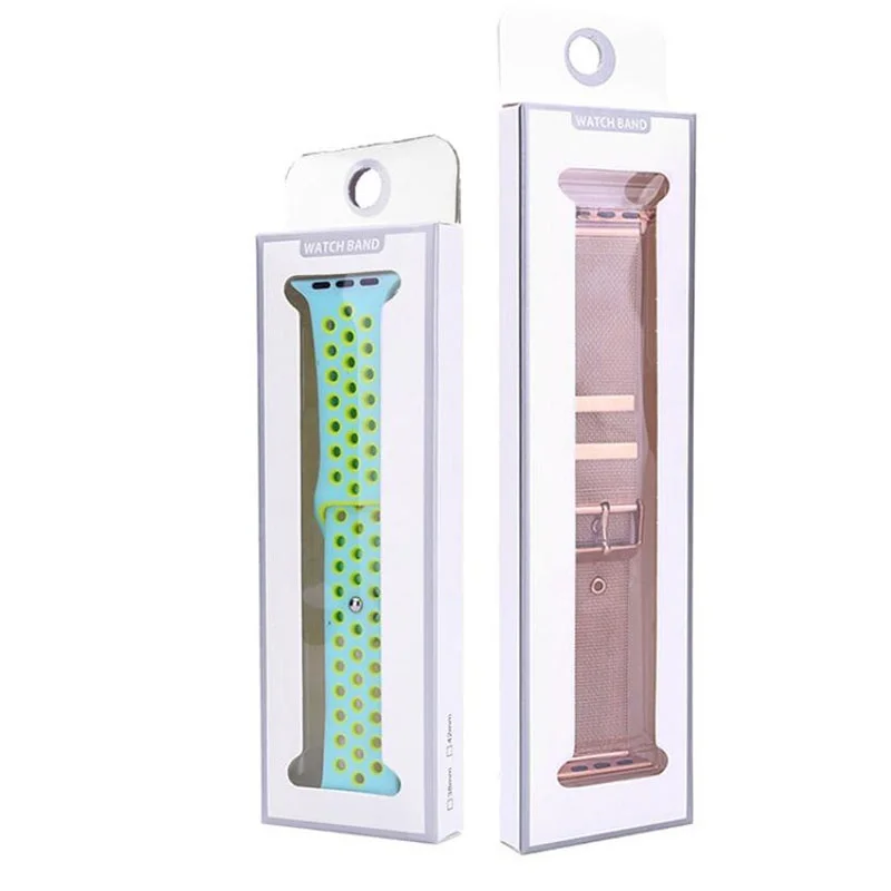 30PCS Simple Style Package Watchband Box for Apple Watch Bands Package 38MM 42MM 40MM 44MM for Iwatch 4/3/2/1 Band Box
30PCS Simple Style Package Watchband Box for Apple Watch Bands Package 38MM 42MM 40MM 44MM for Iwatch 4/3/2/1 Band Box