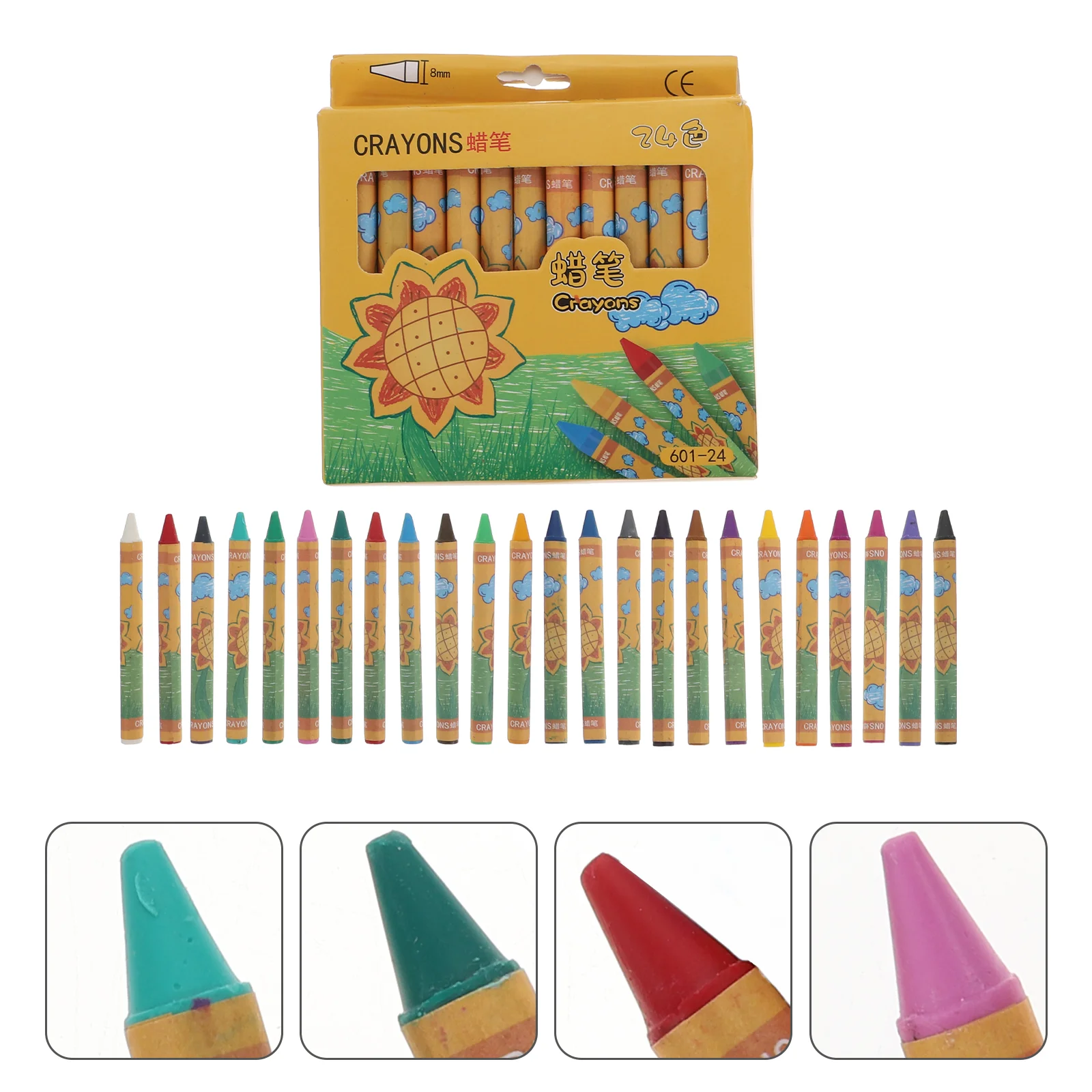 48 Pcs Practical Children's Crayons Set Student Crayons Stationery Pens (Assorted Color)
48 Pcs Practical Children's Crayons Set Student Crayons Stationery Pens (Assorted Color)