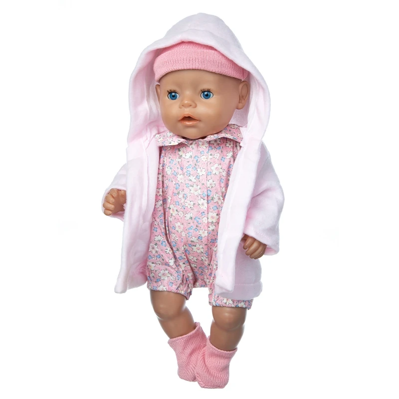 Doll Clothes Baby New Born Fit 17 inch 43cm Doll Accessories High Quality Suit For Baby Gift
Doll Clothes Baby New Born Fit 17 inch 43cm Doll Accessories High Quality Suit For Baby Gift
