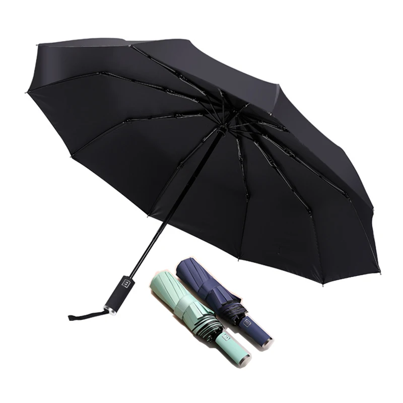New Automatic Three Folding Umbrella Automatic Sunny Rainy Windproof Waterproof UV Man woman Summer Winter 10K Busines Parasol
New Automatic Three Folding Umbrella Automatic Sunny Rainy Windproof Waterproof UV Man woman Summer Winter 10K Busines Parasol