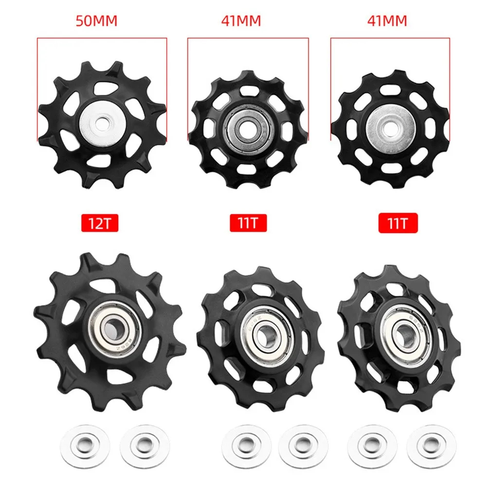 2pcs MTB Bike 11T 12T Aluminum Ceramic Bearing Jockey Wheel Rear Derailleur Pulley No Rust Bicycle Guide Wheel Ultra Durability
2pcs MTB Bike 11T 12T Aluminum Ceramic Bearing Jockey Wheel Rear Derailleur Pulley No Rust Bicycle Guide Wheel Ultra Durability