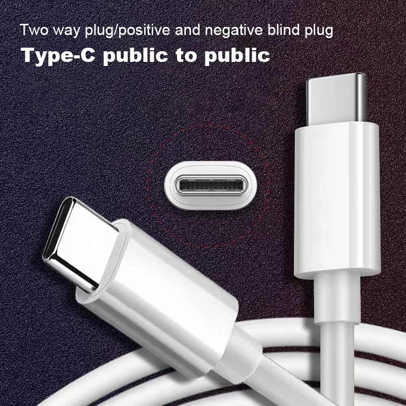 USB C to USB C Cable 5A 60W PD Quick Charging Cable Type-C Cable Data Cable for Samsung S20,for MacBook Pro,for iPad Pro Cables
USB C to USB C Cable 5A 60W PD Quick Charging Cable Type-C Cable Data Cable for Samsung S20,for MacBook Pro,for iPad Pro Cables