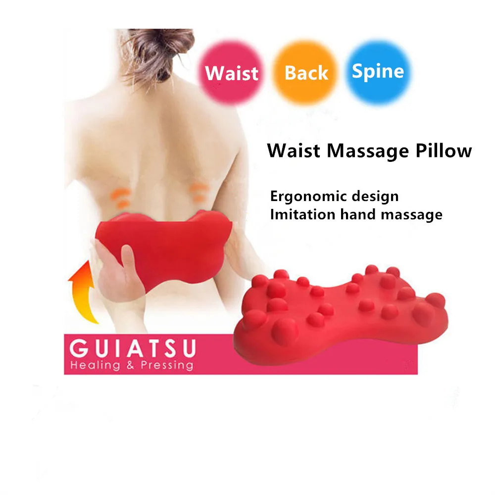 20 Point Acupressure Waist Back Massager Relax Fitness Lumbar Spine Orthosis Pain Relief Support Cushion Shiatsu Massage Pillow
20 Point Acupressure Waist Back Massager Relax Fitness Lumbar Spine Orthosis Pain Relief Support Cushion Shiatsu Massage Pillow