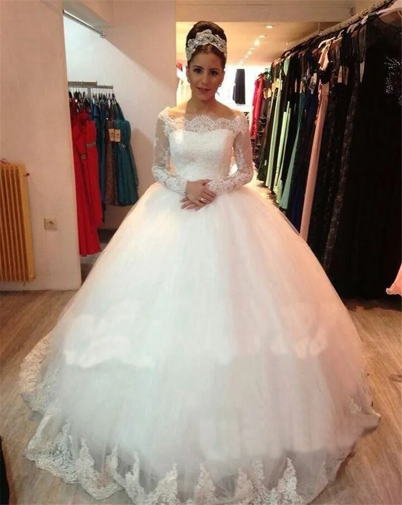 MANSA 2015 Robe De Mariage Romantic princess wedding dress Long Sleeve Lace Appliques Bride Dresses Vestidos De Noivas
MANSA 2015 Robe De Mariage Romantic princess wedding dress Long Sleeve Lace Appliques Bride Dresses Vestidos De Noivas