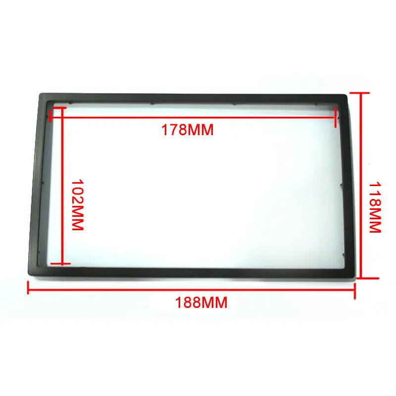 2Din Stereo Audio Dash Bezel Panel Mounting Frame For Car Radio DVD Player Universal Car Radio Fascia Stereo Audio Frame
2Din Stereo Audio Dash Bezel Panel Mounting Frame For Car Radio DVD Player Universal Car Radio Fascia Stereo Audio Frame