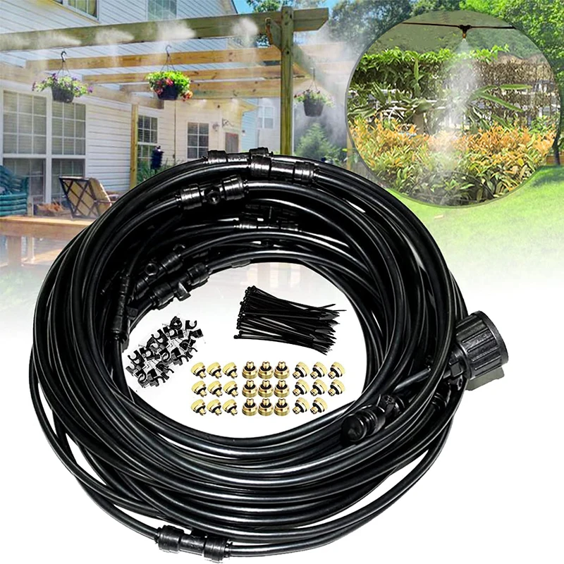 Automatic Fogger Water Garden Sprayer Kit Watering Irrigation Nozzles Outdoor Misting System For Greenhouse Gardening Tools
Automatic Fogger Water Garden Sprayer Kit Watering Irrigation Nozzles Outdoor Misting System For Greenhouse Gardening Tools