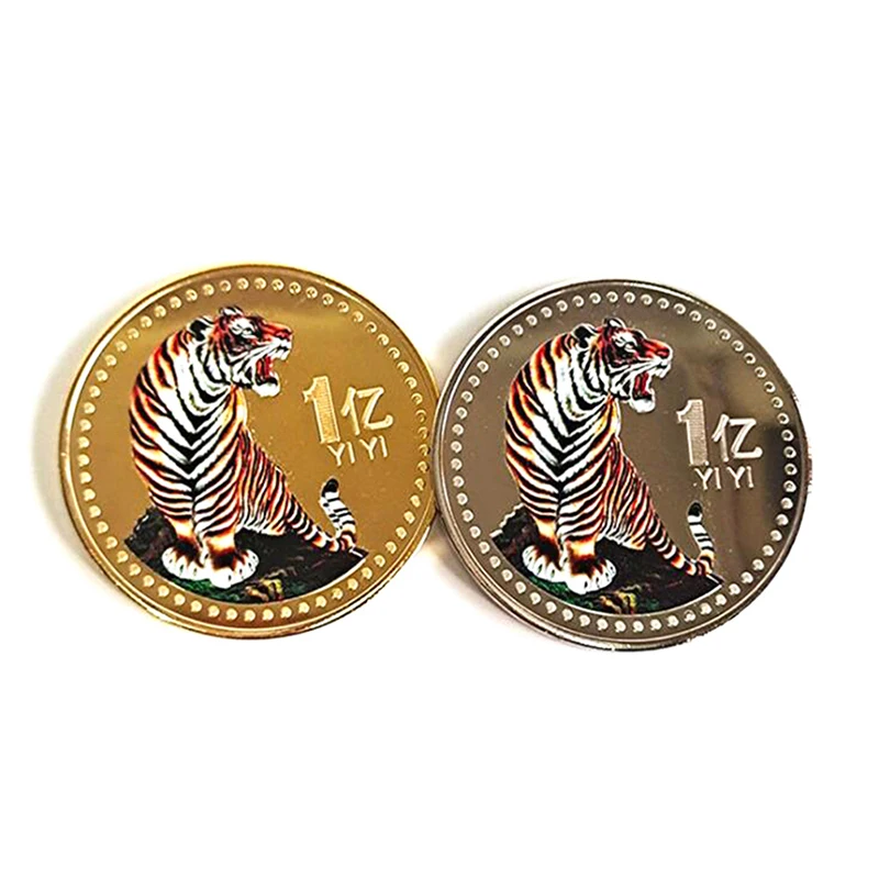 2022 China New Year Tiger Coin Special Commemorative Souvenir Coin Gold Silver Collectibles Twelve Zodiac Tiger Decoration Gift
2022 China New Year Tiger Coin Special Commemorative Souvenir Coin Gold Silver Collectibles Twelve Zodiac Tiger Decoration Gift
