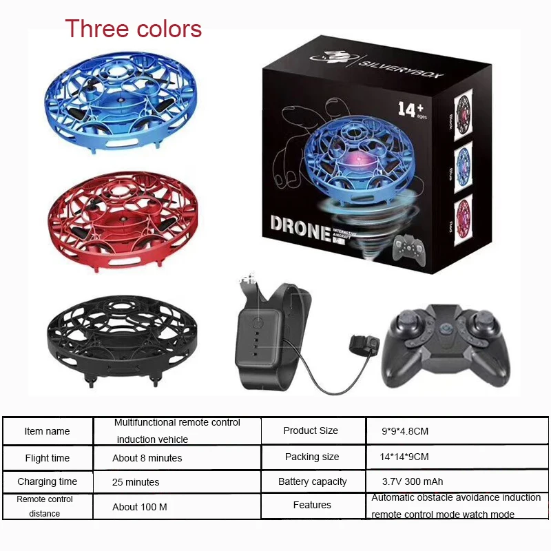 Mini Drone UFO Infrared Sensing Control Hand Flying Aircraft RC Quadcopter Electric Induction Toys for Children RC Kid Toy
Mini Drone UFO Infrared Sensing Control Hand Flying Aircraft RC Quadcopter Electric Induction Toys for Children RC Kid Toy
