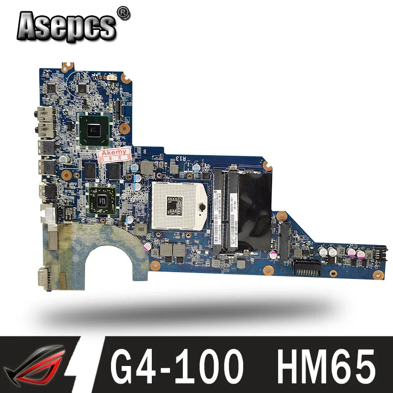 650199 001 для For HP pavilion DAOR13MB6E1 G4 1000 G6 G7 материнская плата ноутбука с чипсетом hm65 100%