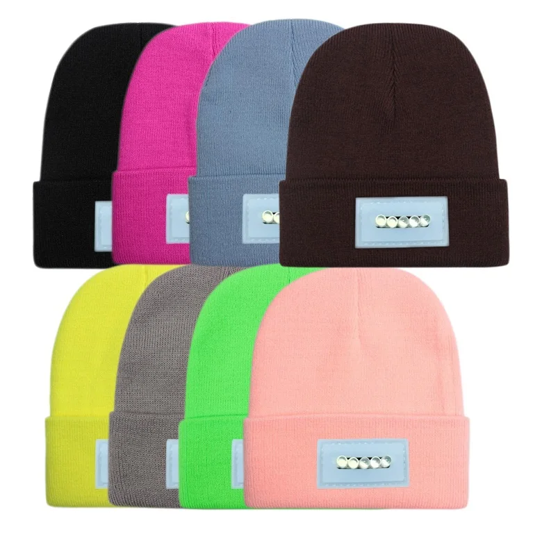 Unisex Led Knitted Flashlight Beanie Hat For Hunting Camping Grilling Jogging Walking Handyman Working Autumn And Winter Cap
Unisex Led Knitted Flashlight Beanie Hat For Hunting Camping Grilling Jogging Walking Handyman Working Autumn And Winter Cap