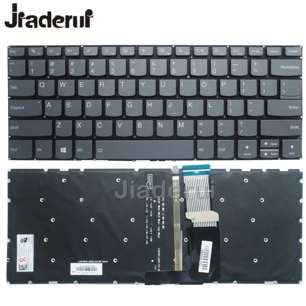 New Laptop Keyboard for Lenovo Yoga 520-14IKB 720-15IKB US Black With Backlit Without Frame
New Laptop Keyboard for Lenovo Yoga 520-14IKB 720-15IKB US Black With Backlit Without Frame