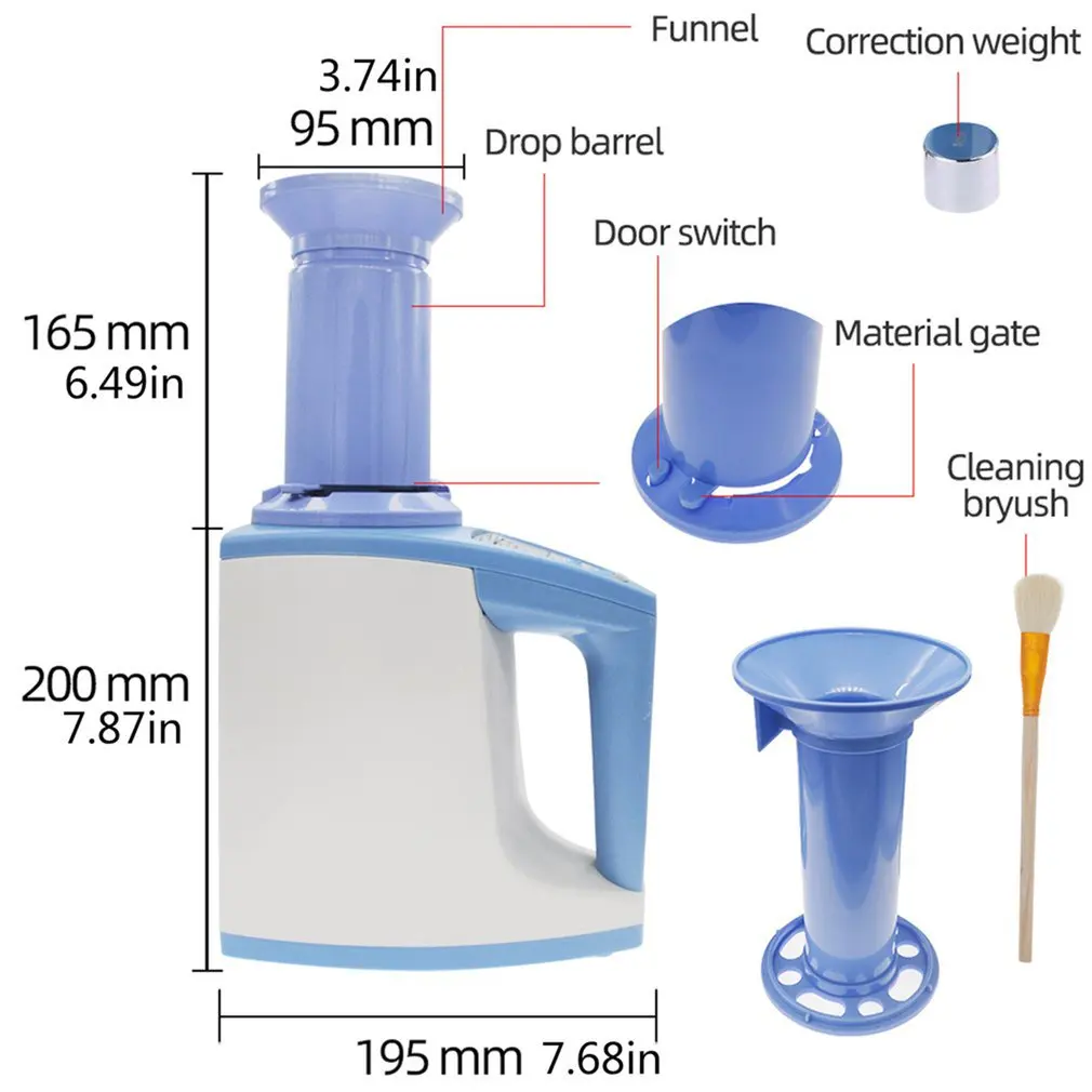 LDS-1G Digital Grain Moisture Meter Tester Automatic Humidity Gauge Rice Corn Wheat Moisture Detector
LDS-1G Digital Grain Moisture Meter Tester Automatic Humidity Gauge Rice Corn Wheat Moisture Detector