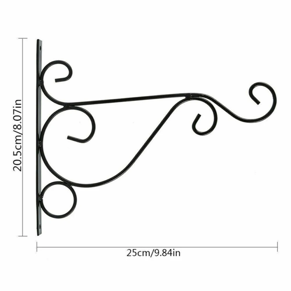 Metal Plant Hangers Hanging Basket Outdoor Garden Plant Hanger Hook 20.5*25cm
Metal Plant Hangers Hanging Basket Outdoor Garden Plant Hanger Hook 20.5*25cm