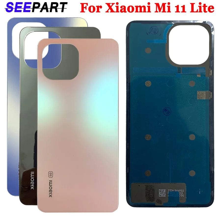 New For Xiaomi Mi 11 Lite Battery Cover Back Glass Panel Rear Housing Case For Xiaomi Mi 11 Lite Back battery Cover Door
New For Xiaomi Mi 11 Lite Battery Cover Back Glass Panel Rear Housing Case For Xiaomi Mi 11 Lite Back battery Cover Door