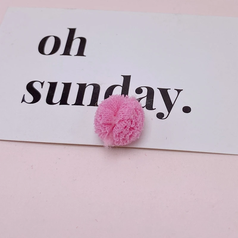 50-100Pcs Pure Color Lace Net Yarn Flower Balls DIY Clothing Bag Craft Supplies Children Hairpin Jewelry Decorative Pompones
50-100Pcs Pure Color Lace Net Yarn Flower Balls DIY Clothing Bag Craft Supplies Children Hairpin Jewelry Decorative Pompones