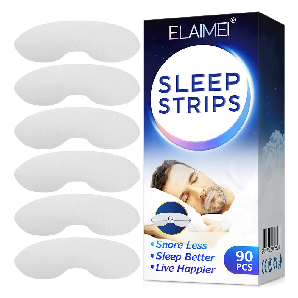 Sleep Strips 90pcs Protable Mouth Tape For Nose Breathing Better Night Sleeping Snore Relief Tape Reduce Mouth Breathing
Sleep Strips 90pcs Protable Mouth Tape For Nose Breathing Better Night Sleeping Snore Relief Tape Reduce Mouth Breathing