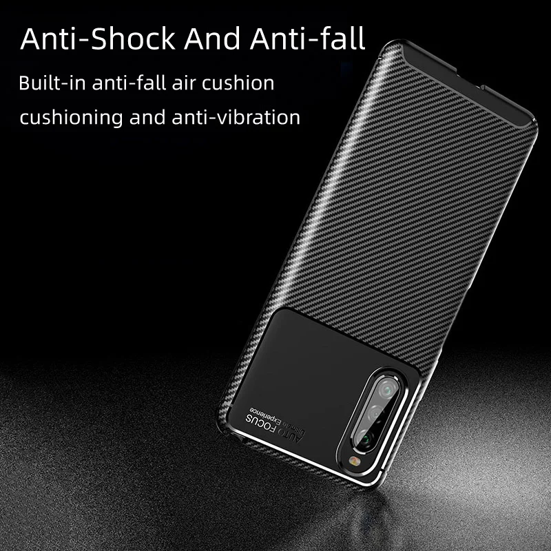 For Sony Xperia 10 II Case Silicone Carbon Fiber Cover For Sony Xperia 5 1 II XZ4 XZ2 Compact XZ3 XA3 Ultra Shockproof Cover
For Sony Xperia 10 II Case Silicone Carbon Fiber Cover For Sony Xperia 5 1 II XZ4 XZ2 Compact XZ3 XA3 Ultra Shockproof Cover