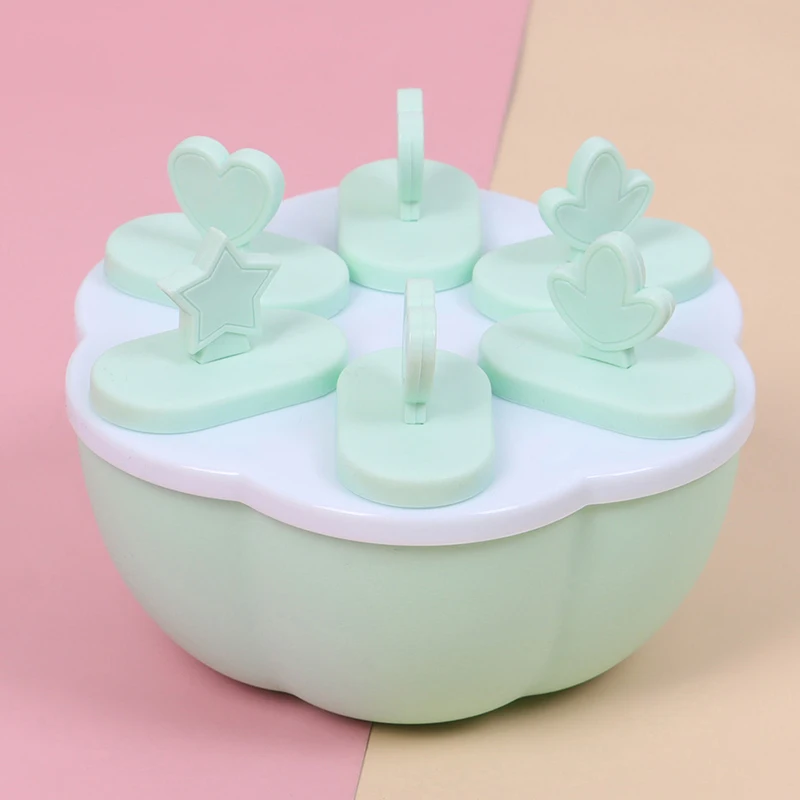 Homemade DIY Ice Cream Mold 6 Cells Ice Cube Molds Summer Popsicle Maker Platsic Kitchen Tools Pink Blue Green Color Lolly Mould
Homemade DIY Ice Cream Mold 6 Cells Ice Cube Molds Summer Popsicle Maker Platsic Kitchen Tools Pink Blue Green Color Lolly Mould