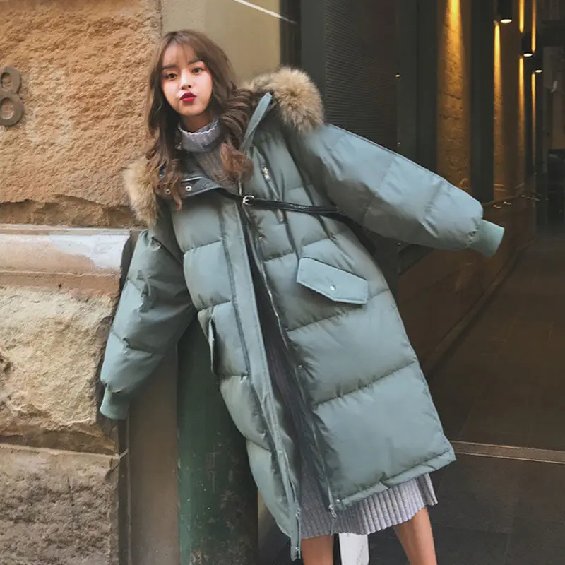 Women's down padded jacket Women's mid-length padded parkas Loose hooded padded coats 2021 new winter
Women's down padded jacket Women's mid-length padded parkas Loose hooded padded coats 2021 new winter