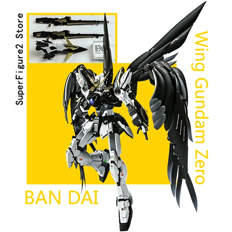 B A N D I MG 1/100 Ver.Ka Wing G u d a m Zero EW металлическая цветная спрей Сборная модель экшн