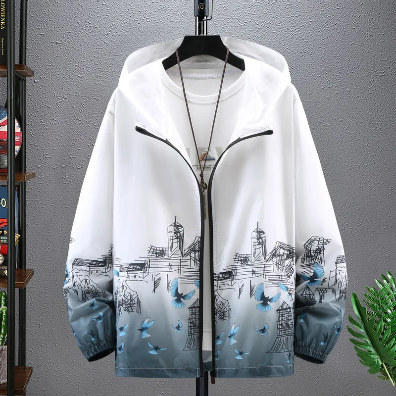 summer men plus size jackets Sun protection thin coat 9XL 8XL oversize out door hooded jackets flower loose jackets 64 66 68
summer men plus size jackets Sun protection thin coat 9XL 8XL oversize out door hooded jackets flower loose jackets 64 66 68