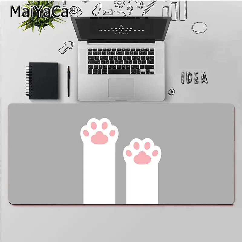 Maiyaca Top Quality Cute baby cat paw Natural Rubber Gaming mousepad Desk Mat Free Shipping Large Mouse Pad Keyboards Mat
Maiyaca Top Quality Cute baby cat paw Natural Rubber Gaming mousepad Desk Mat Free Shipping Large Mouse Pad Keyboards Mat