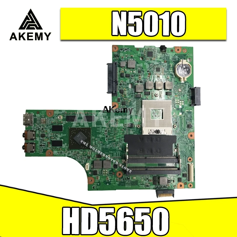 09909-1 для For DELL inspiron N5010 CN-0VX53T CN-052F31 48.4HH01.011 HM57 HD5650 GPU оригинальная тестовая