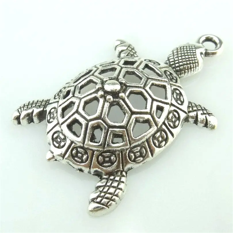 2pcs Antique Silver 39*23*8mm Sea Turtle Charms Pendant For Jewelry Making Bracelet Vintage Accessories
2pcs Antique Silver 39*23*8mm Sea Turtle Charms Pendant For Jewelry Making Bracelet Vintage Accessories