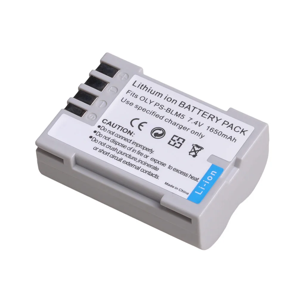 2 шт. PS-BLM5 PSBLM5 Камера аккумулятор для Olympus C-8080 C-7070 C-5060 E1 E500 E330 E3 E520 E510 E300 |